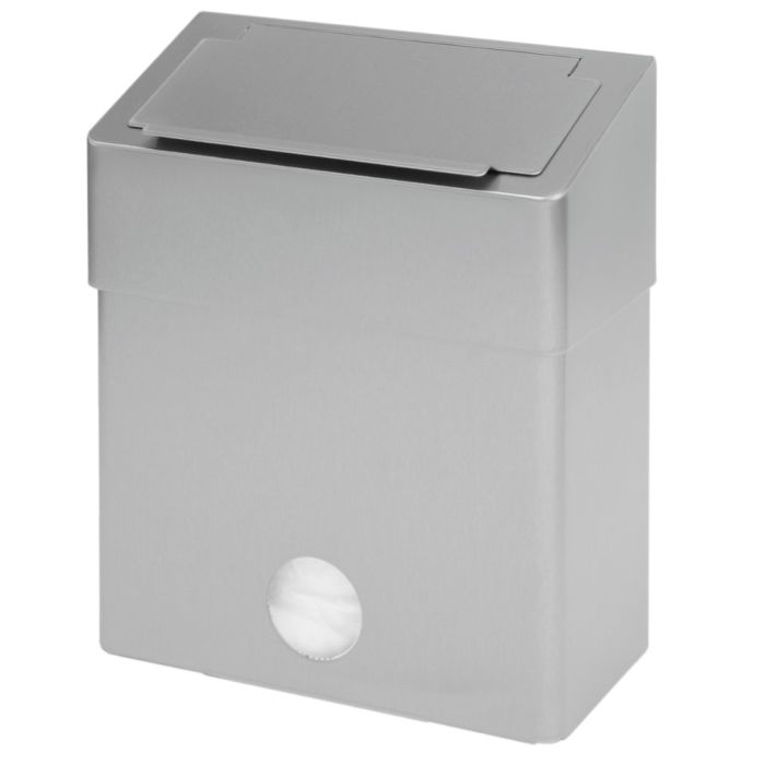 Damenhygiene-Wandeimer HBU 6 E ST mit Beutelhalter