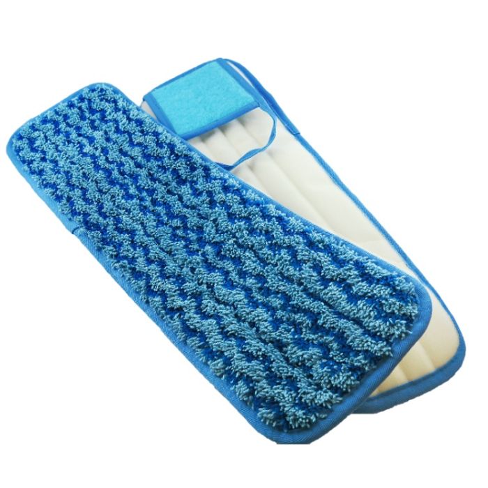Mikrofaser Klettmopp mit Schrubber 40cm