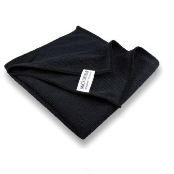 Mikrofasertuch schwarz 290 gr/m²