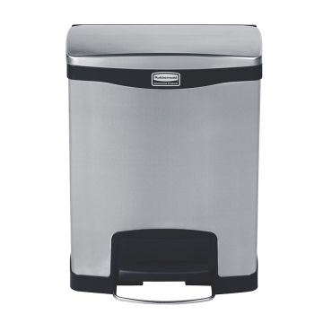 Slim Jim Tretabfalleimer Edelstahl 30 l