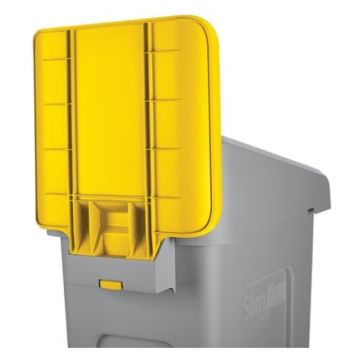 Slim Jim 87 Hinweistafel Gelb